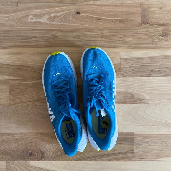 HOKA one one carbon x2 women’s NWOT Diva blue citrus colour - Picture 5 of 5